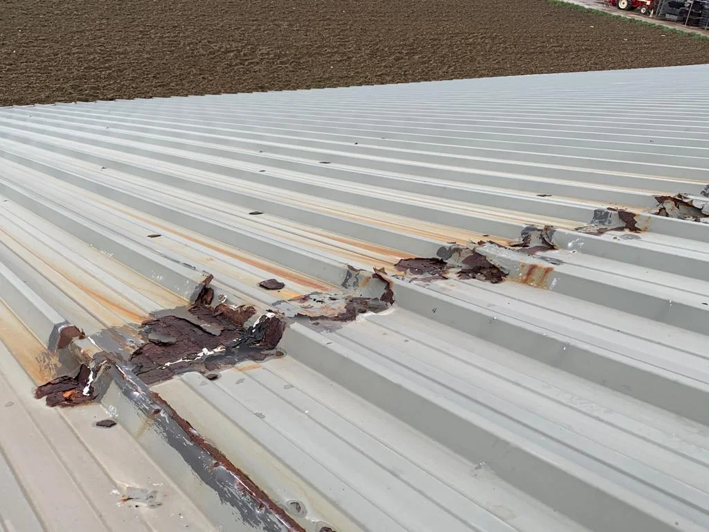 Van Heemskerk Onderhoud metalen daken en gevels, maintenance of cladding, refurnissh metal panels (6)-9b40f47f